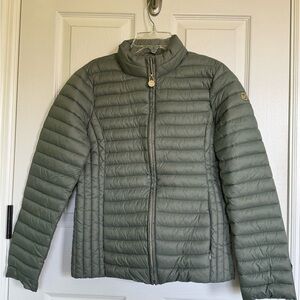 Michael Kors Women's Olive Puffer Jacket